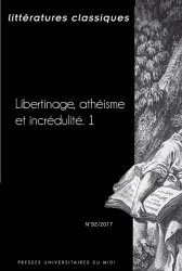 Littératures classiques, n°92 :