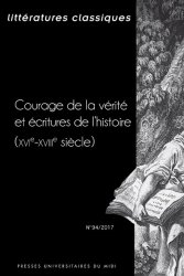 Littératures classiques, n° 94 -