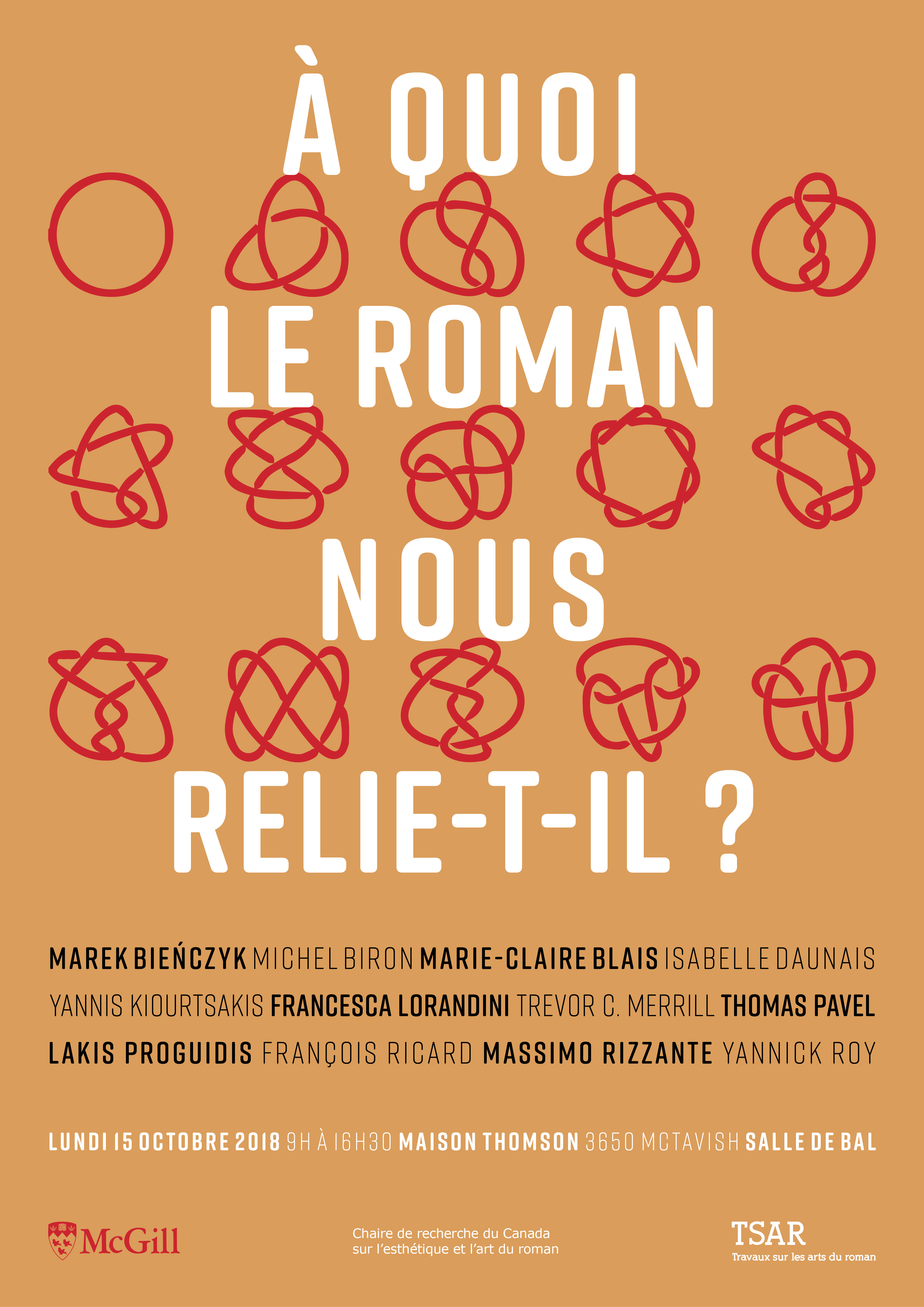 À quoi le roman nous relie-t-il? (Montréal)