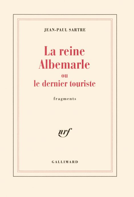 La Reine Albemarle ou Le dernier touriste. Conf. de G. Philippe (Item, ENS Paris)