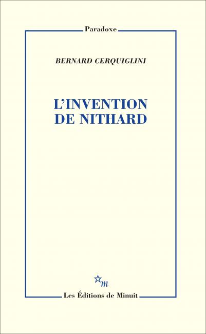 B. Cerquiglini, L'Invention de Nithard