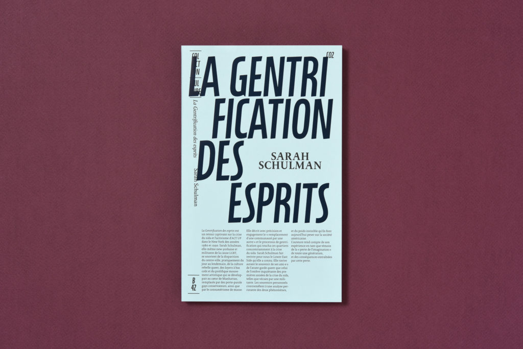 S. Schulman, <em>La gentrification des esprits</em>
