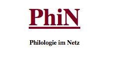 PhiN. Philologie im Netz, n°86/2018