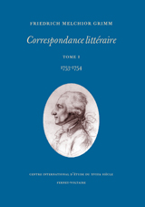 Friedrich Melchior Grimm, Correspondance littéraire. Tome XI. 1764.