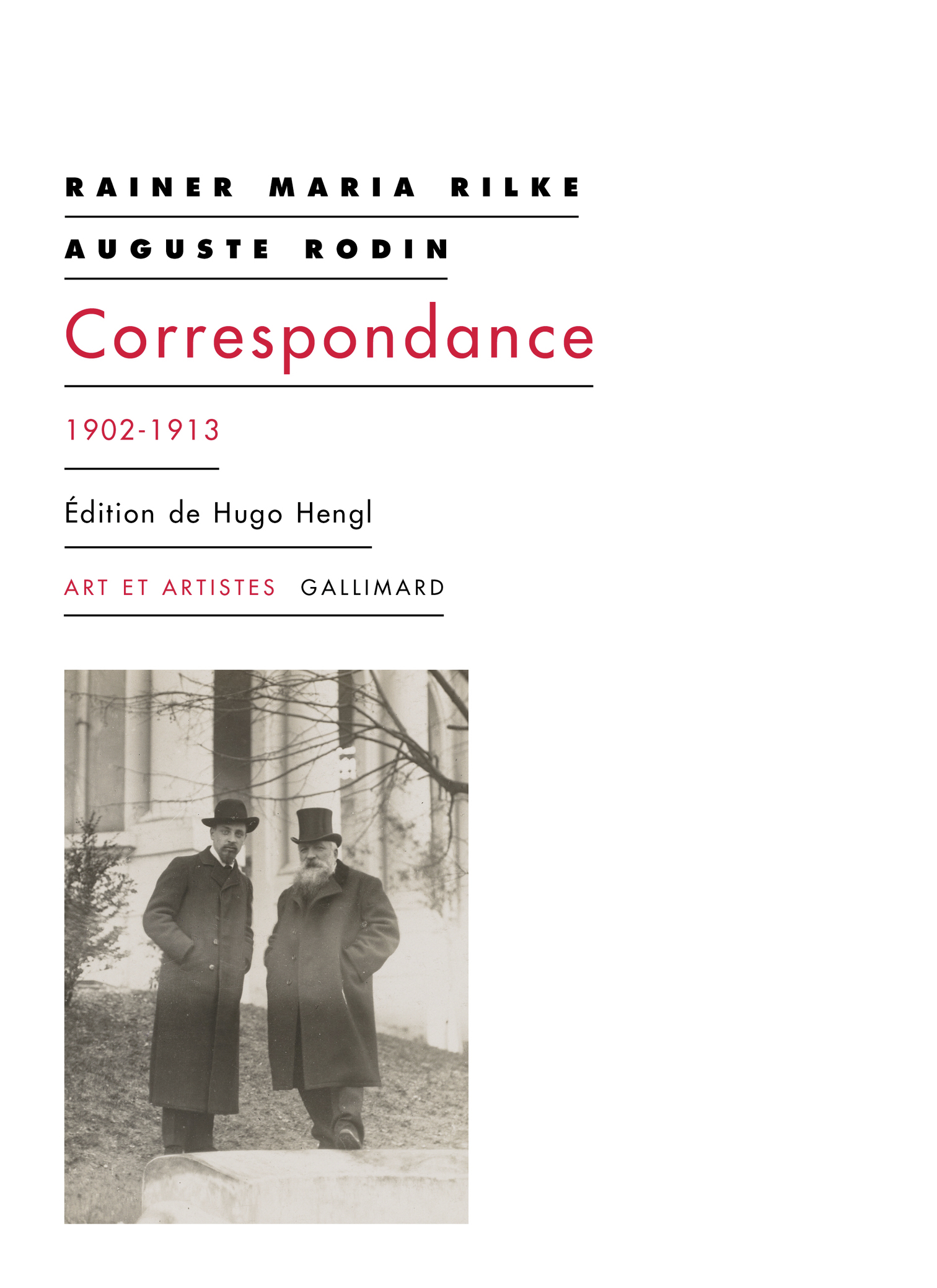 R.M. Rilke, A. Rodin, Correspondance (1902-1913)