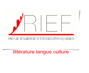 Revue italienne d'études françaises (RIEF) n° 8 (2018): 