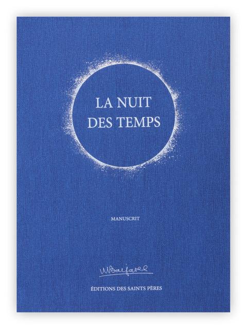 R. Barjavel, Manuscrit de La Nuit des temps