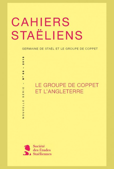 Cahiers Staëliens, n° 68: