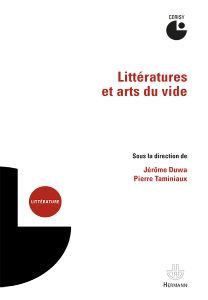 J. Duwa, P. Taminiaux (dir.), Littératures et arts du vide 