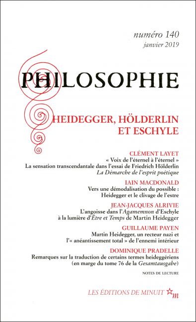 Philosophie n° 140 :
