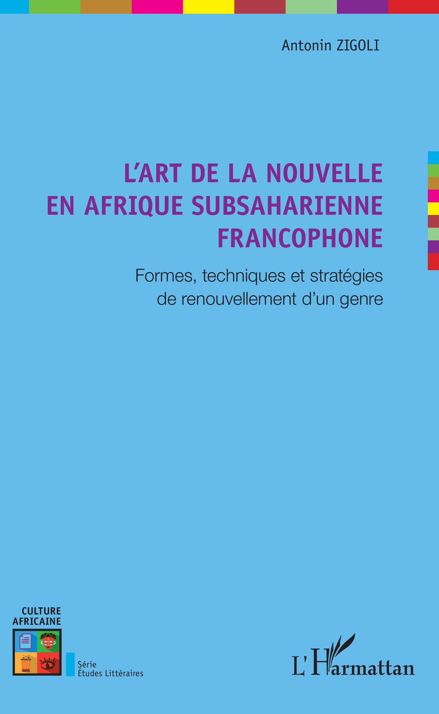 A. Zigoli, L'Art de la nouvelle en Afrique subsaharienne francophone