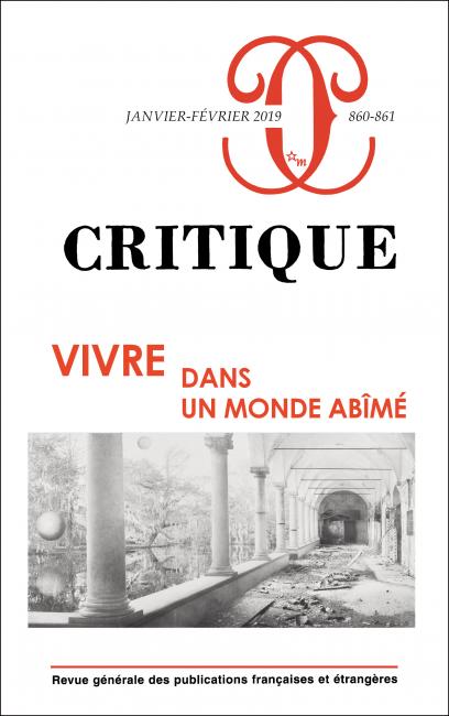 Critique, n° 860-861: 