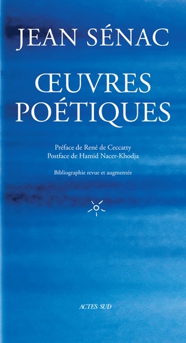 J. Sénac, Œuvres poétiques