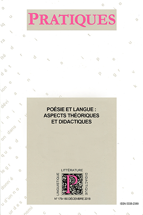 Pratiques, n° 179-180 :