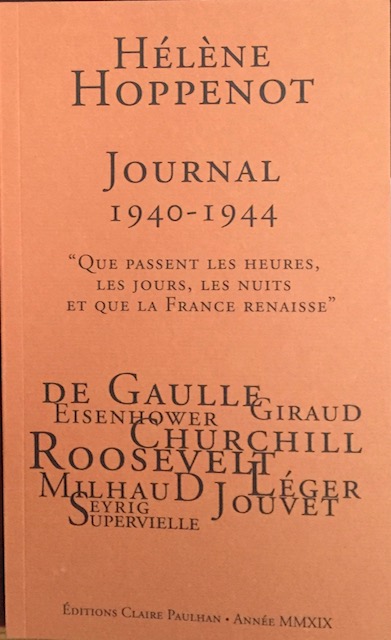  H. Hoppenot, Journal 1940-1944 