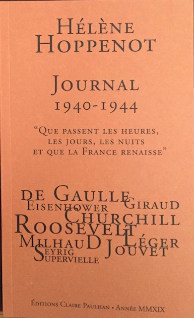  H. Hoppenot, Journal 1940-1944 