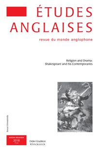 Études anglaises, 2018/4 (Vol. 71) :