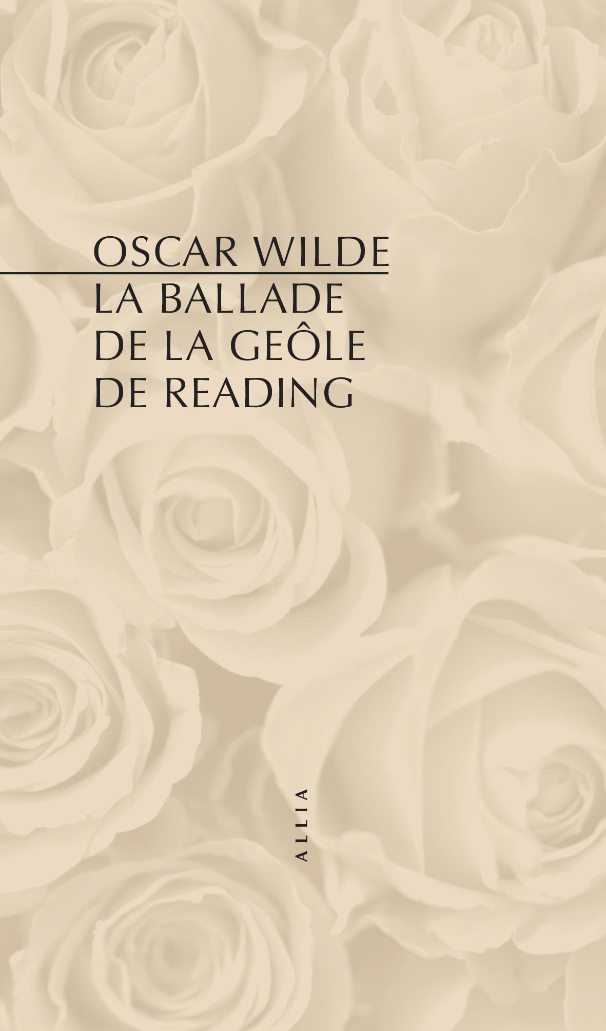 Oscar Wilde, La Ballade de la geôle de Reading