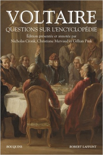 Voltaire, Questions sur l'Encyclopédie (coll. 