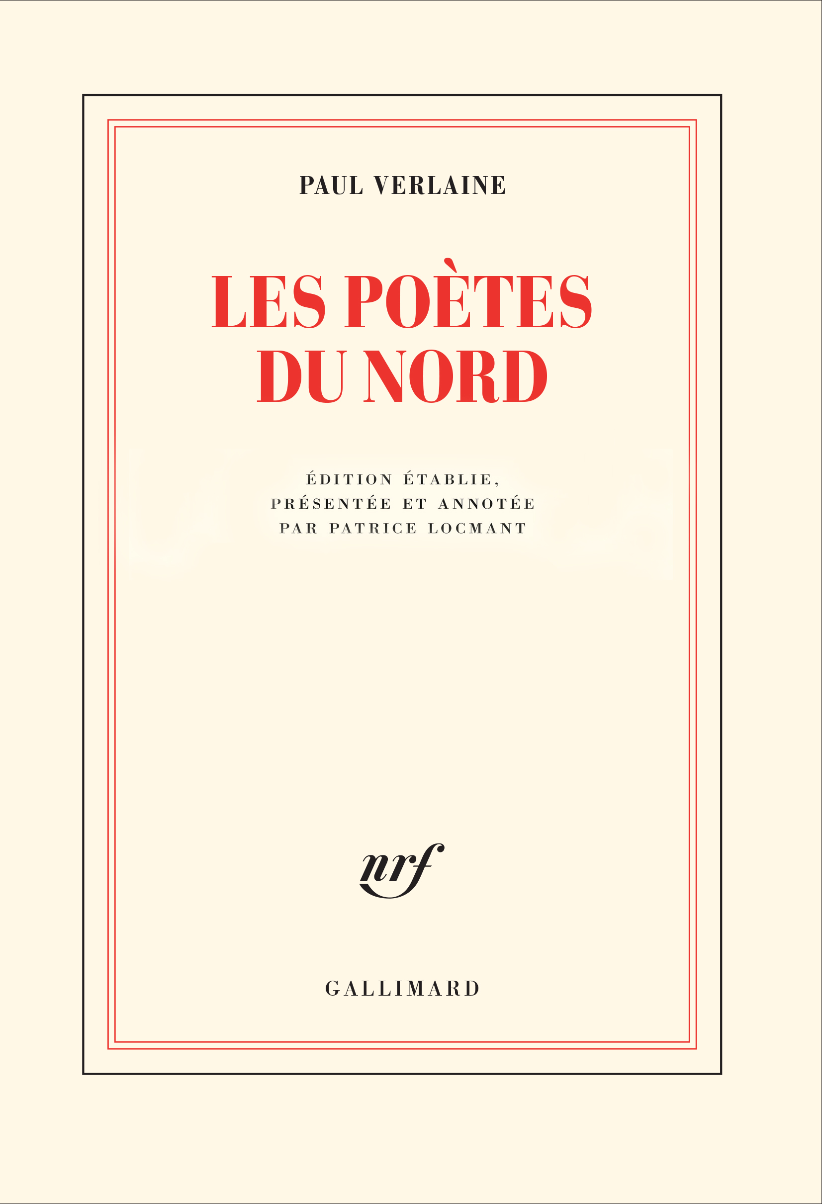 P. Verlaine, Les poètes du Nord