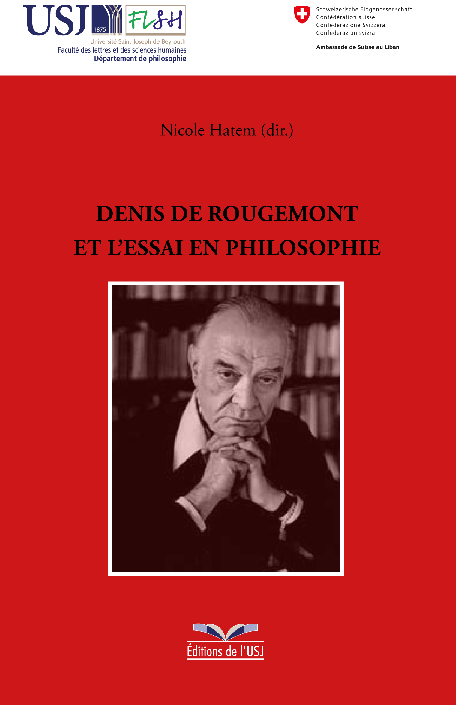 N. Hatem (dir.), Denis de Rougemont et l'essai en philosophie