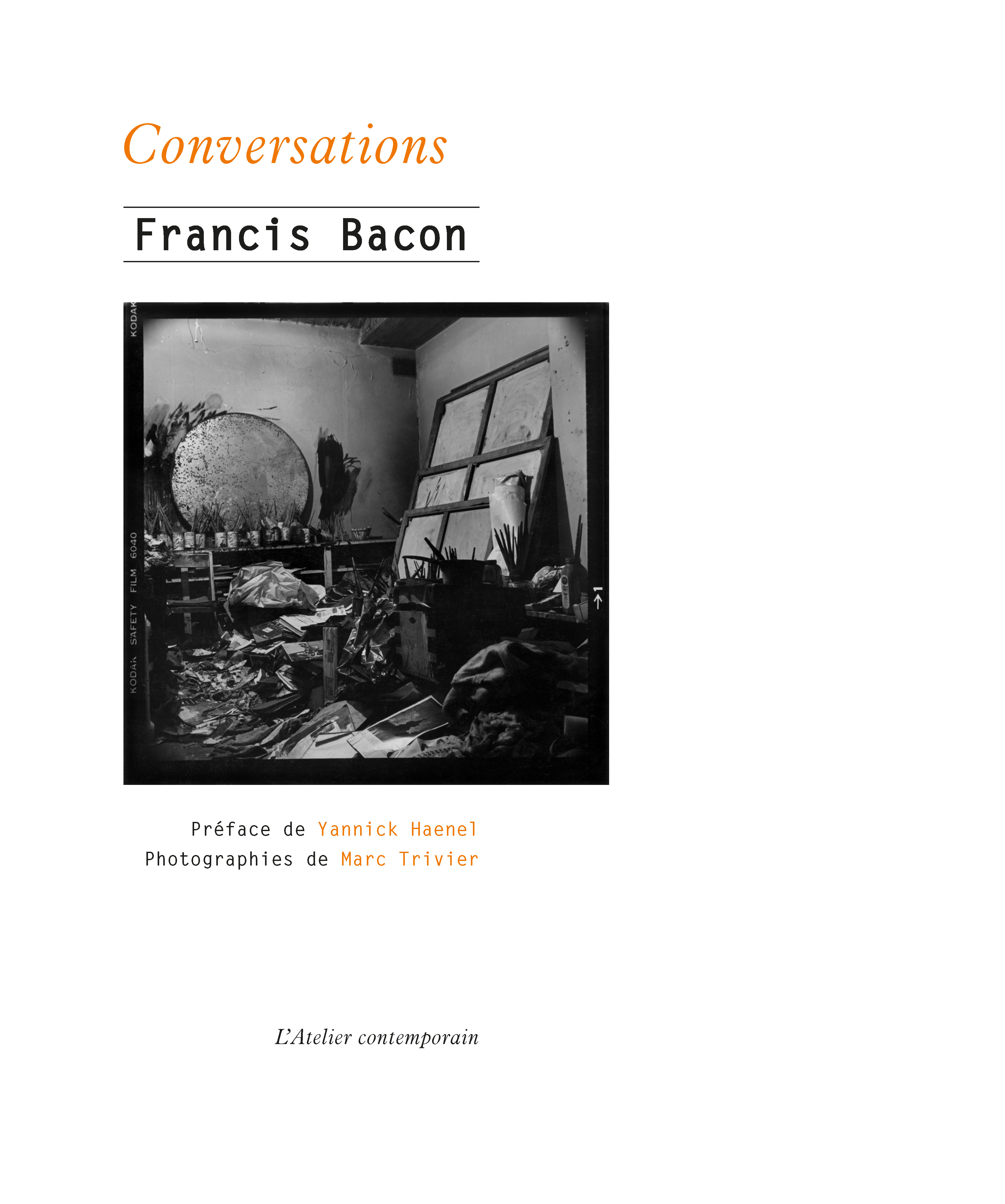 F. Bacon, Conversations