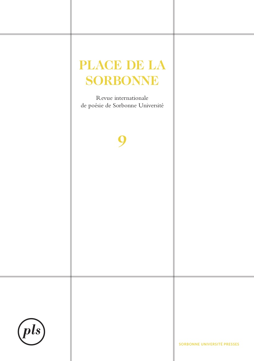 Revue Place de la Sorbonne, n°9