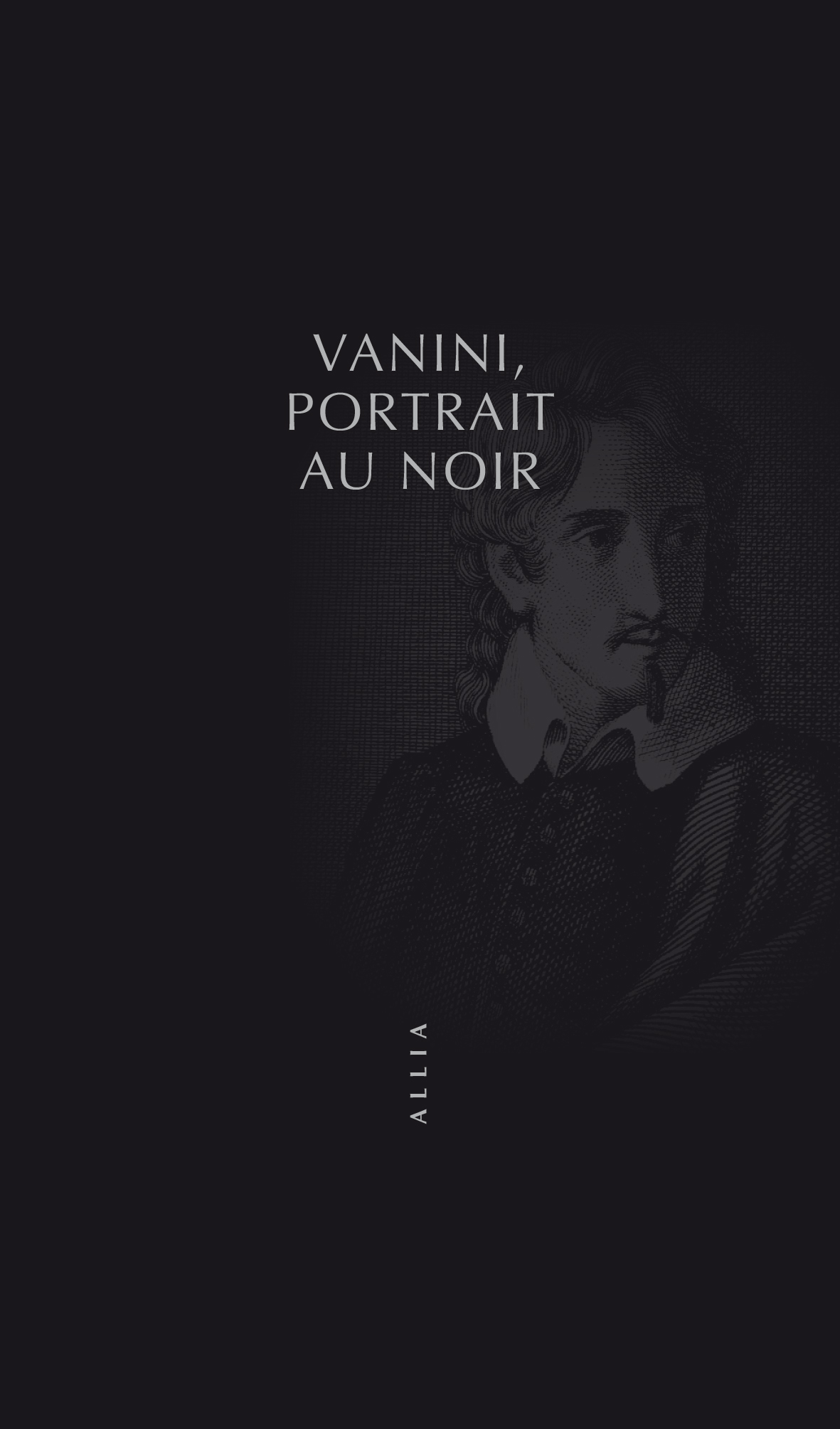 G.C. Vanini, Portrait au noir