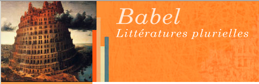 Babel, Littératures plurielles, n° 38 :