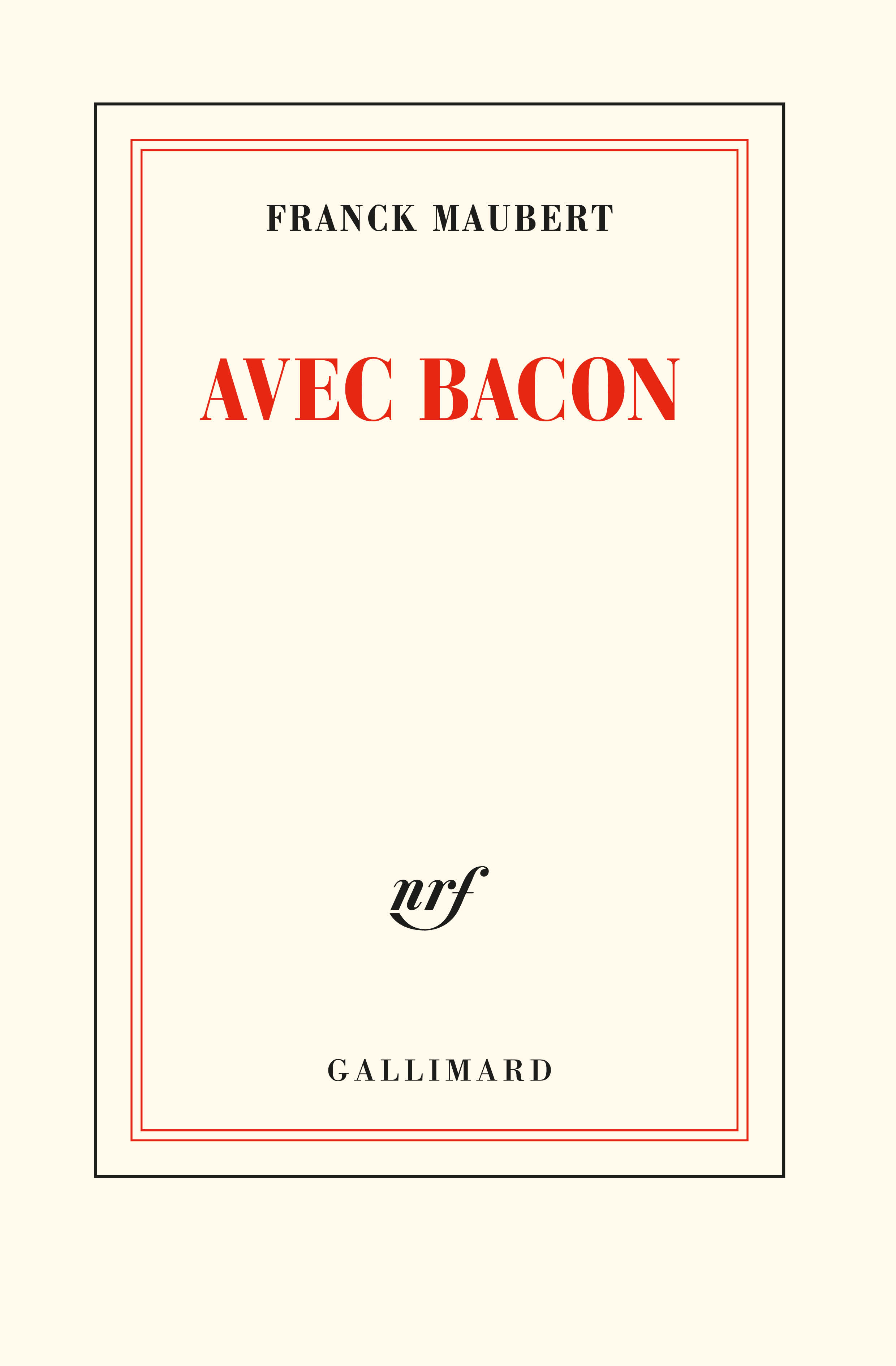 F. Maubert, Avec Bacon