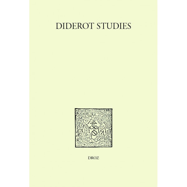 Diderot studies, tome 36 