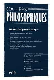 Cahiers philosophiques, n°156 : 