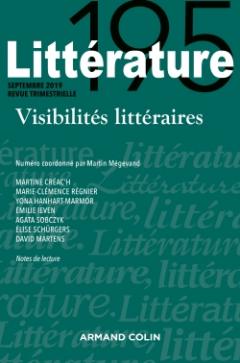 Littérature, n° 195 3/2019: 