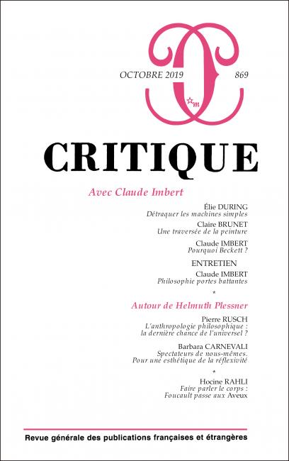 Critique n° 869 :