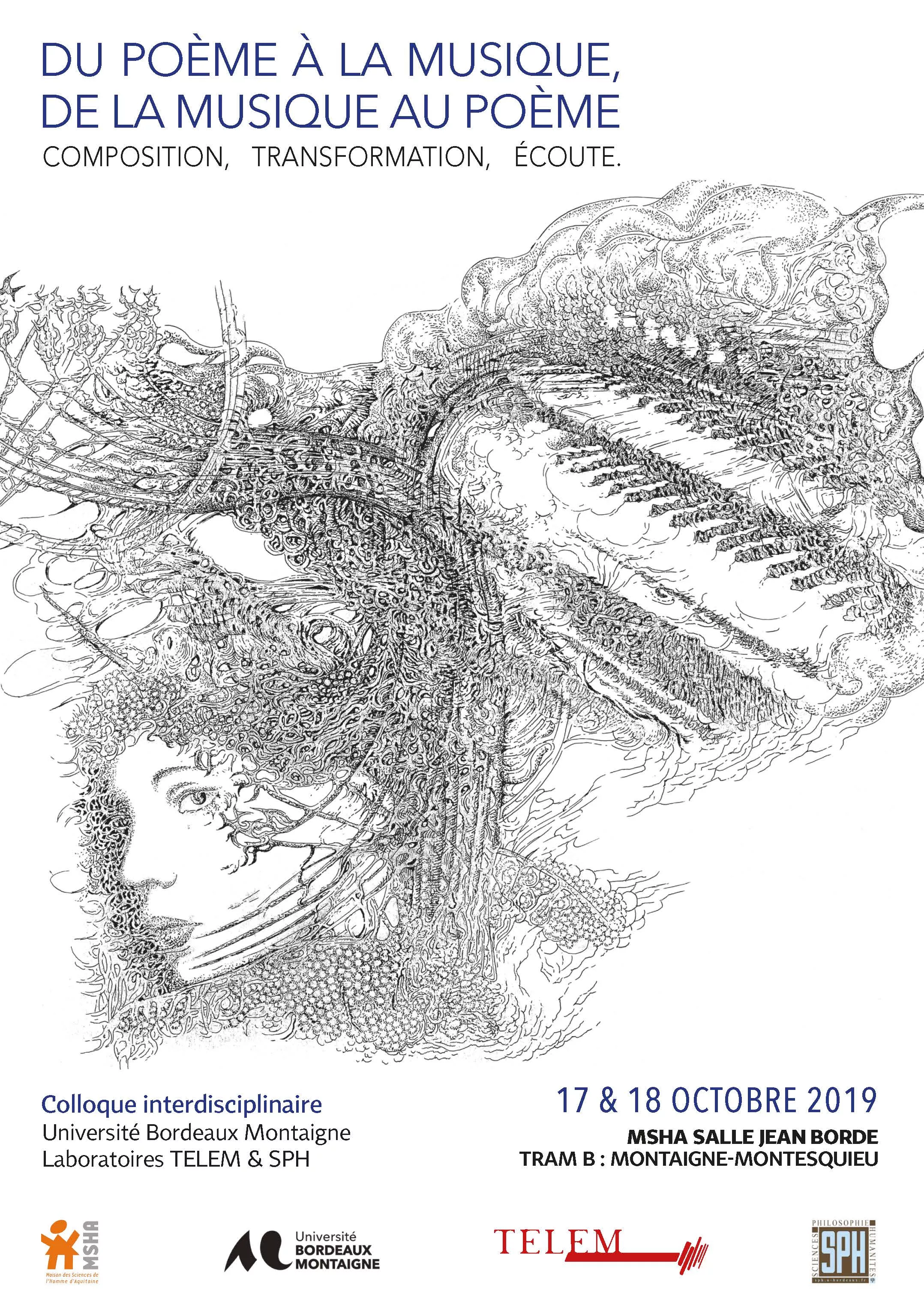 Du Poeme A La Musique De La Musique Au Poeme Composition Transformation Ecoute Bordeaux