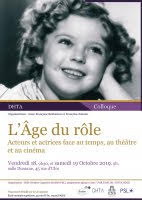 L’Age du rôle, acteurs et actrices face au temps, au théâtre et au cinéma (ENS Paris)