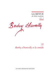Revue des Lettres Modernes,