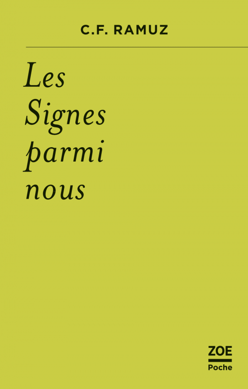 C.-F. Ramuz, Les Signes parmi nous (nouvelle éd.)