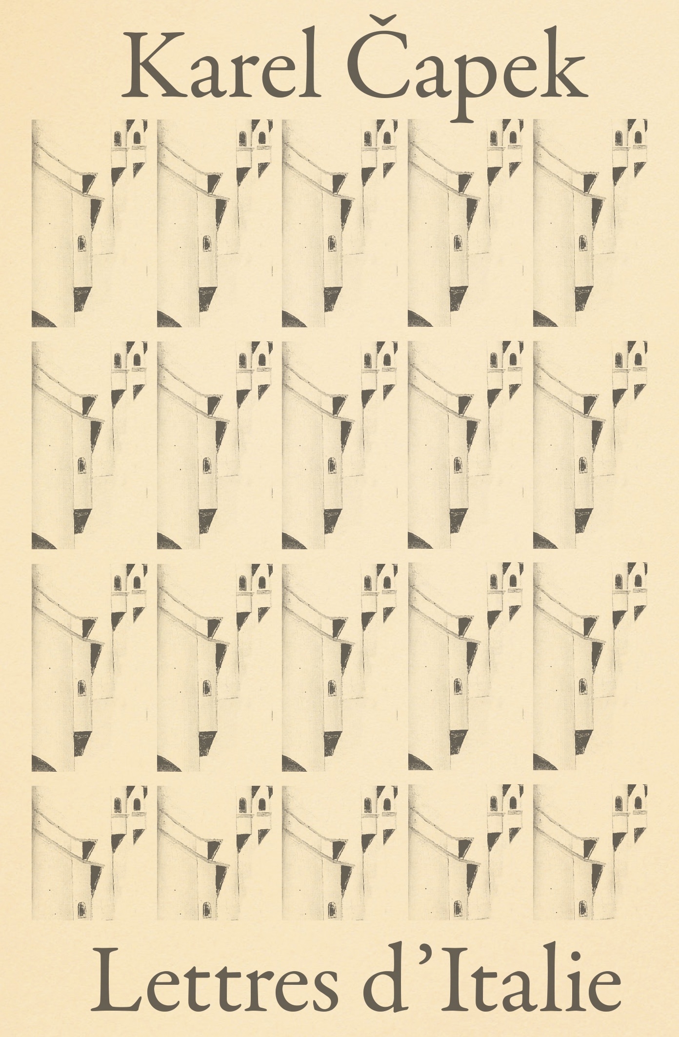 K. Capek, Lettres d'Italie