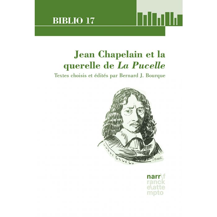 Bernard J. Bourque, Jean Chapelain et la querelle de La Pucelle