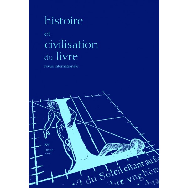 Histoire et civilisation du livre, n° 120 : 