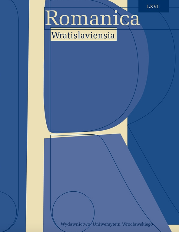 Romanica Wratislaviensia, 66 :
