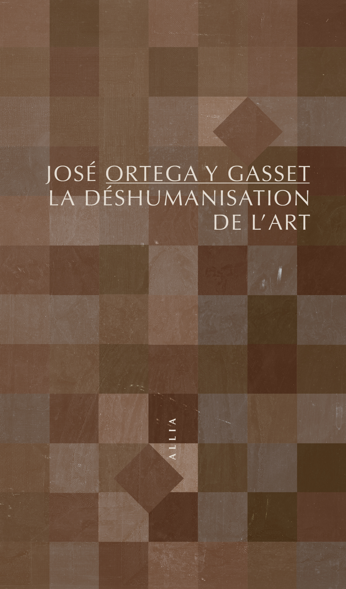 J. Ortega y Gasset, La Déshumanisation de l'art