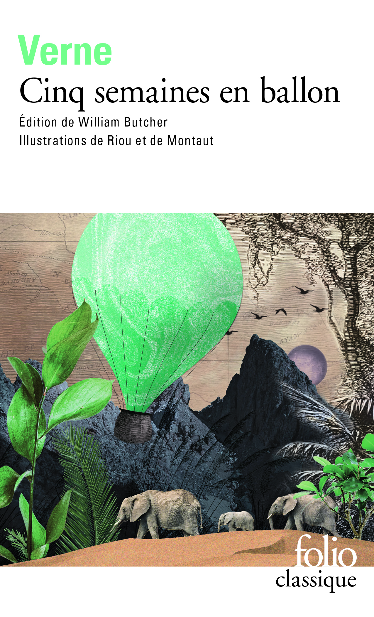J. Verne, Cinq semaines en ballon (Folio Classiques)