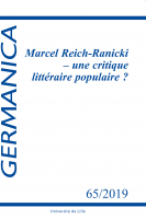 Germanica, n° 65/2019: