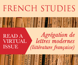 Virtual Issue from French Studies : Agrégation de Lettres Modernes 2020