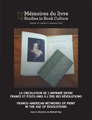 Mémoires du livre/Studies in Book Culture, vol. 11 n° 1 (2019): 