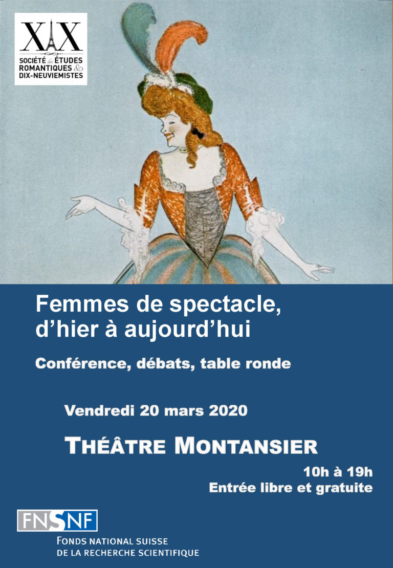 Femmes de spectacle, d’hier à aujourd’hui. Toutes sauf les actrices ! (Théâtre Montansier, Versailles)