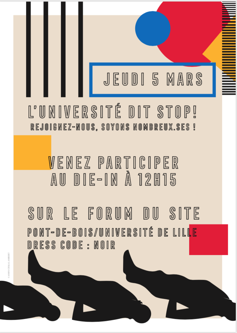 5 mars : l'Université dit stop ! (Lille)