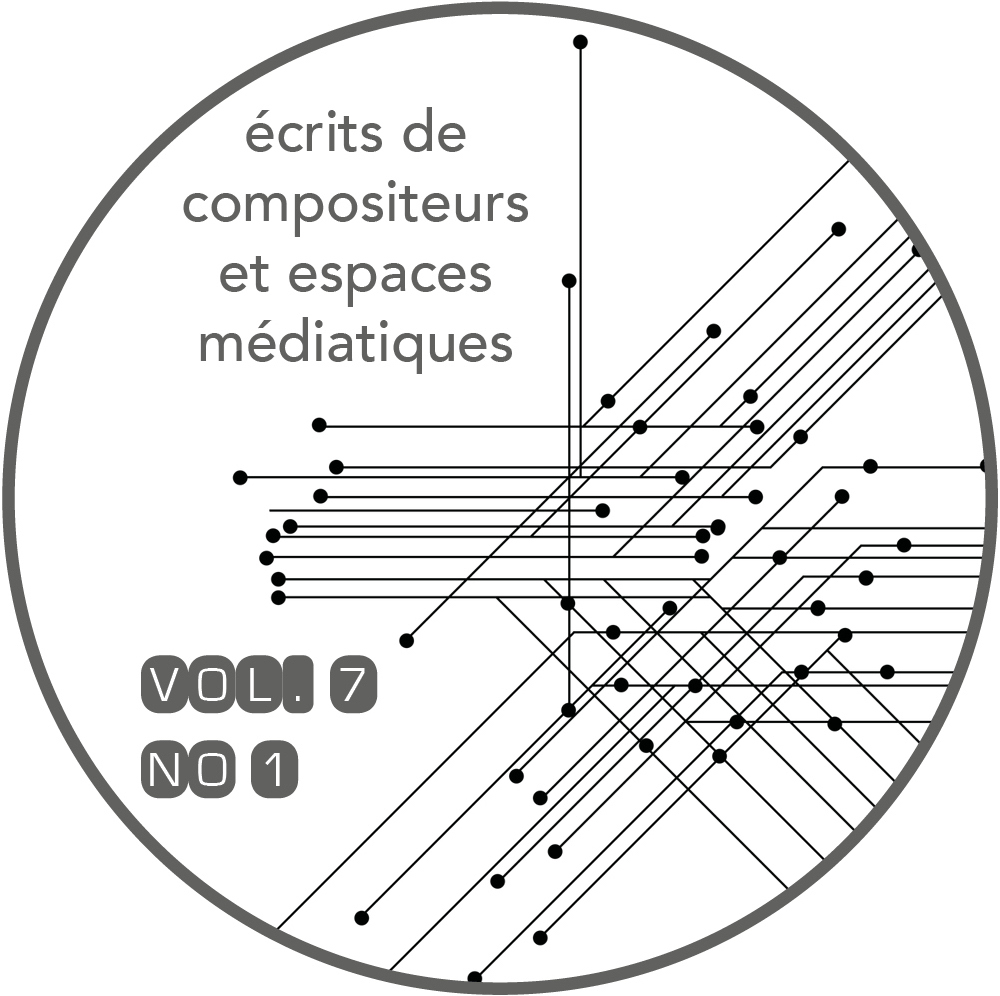 Revue musicale OICRM, vol. 7, n° 1, avril 2020, 